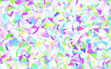 Light Blue, Red vector background with triangles.
