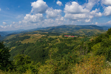 Obraz premium Landscape in the Apuseni Mountains, Romania