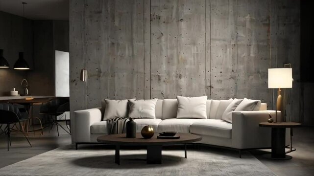 modern living room in