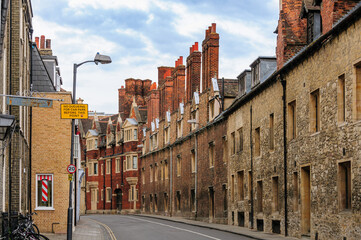 street in the town country