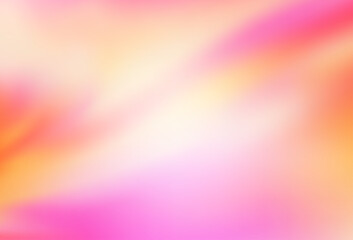 Light Pink, Yellow vector glossy abstract backdrop.