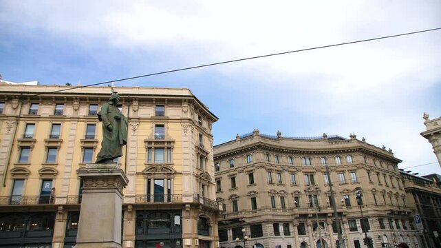 Milan of Via Dante Monumento a Giuseppe Parini, Starbucks Reserve Roastery