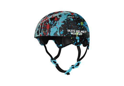 Skate Helmet Mockup