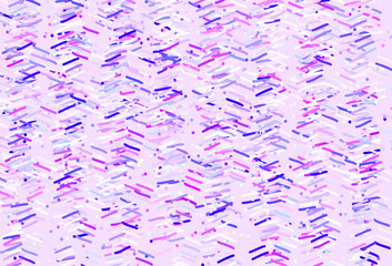 Light Pink, Blue vector pattern with sharp lines.