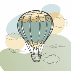 hot air balloon