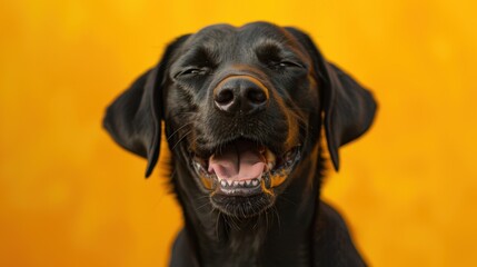 The Happy Black Labrador