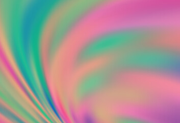 Obraz premium Dark Green, Yellow vector blurred template.