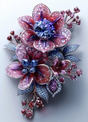 Fototapeta premium rhinestones, fashion, illustration, jewellery, designs 
