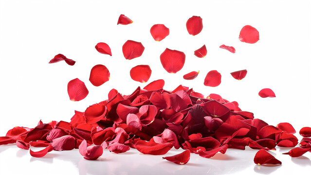 P&eacute;talos de rosas rosas cayendo 