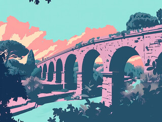 Risograph Colorful Riso Print Travel