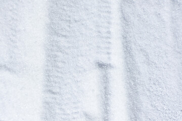 Abstract White Grey Kitchen Rock Salt Background Macro Top View.