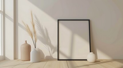 Minimalist Interior Design with a Blank Canvas