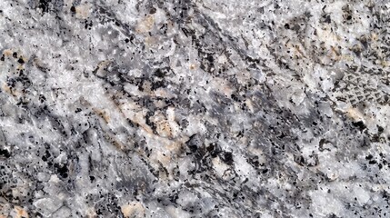 Granite Stone Texture Background. Top View of White Marble on Black Stone Wall