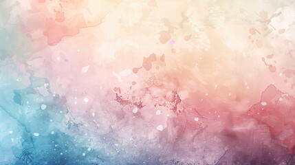 Obraz premium Abstract background featuring pastel splashes lace textures and radiant light