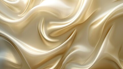 Fototapeta premium Golden abstract wallpaper with intricate textures and soft lighting for luxury feel