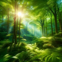 Obraz premium rays of light