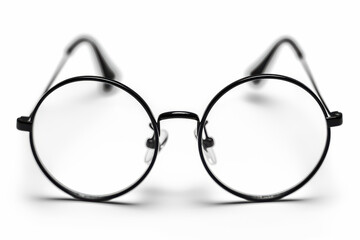 Fototapeta premium Classic Glasses with Thin Black Frames