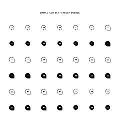 Speech bubble icon based on message status
