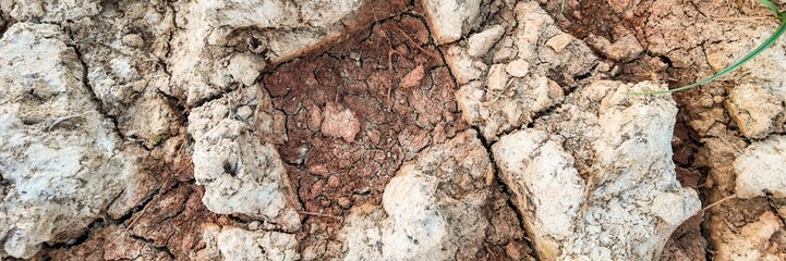Cracked, parched earth highlighting soil degradation and drought issues, often associated with dry climate regions and environmental challenges