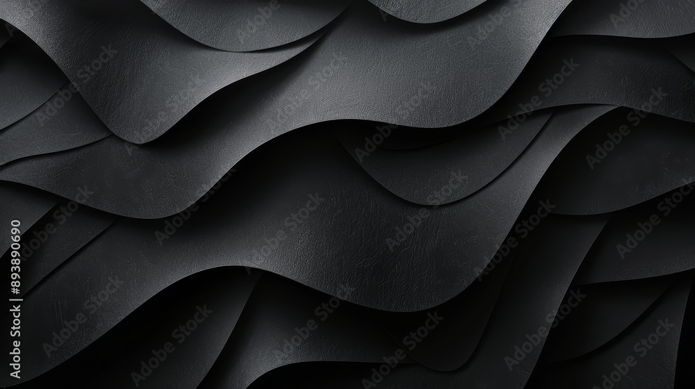 Poster abstract background with a wavy pattern, symbolizing movement, flow, depth, and continuity. - abstra