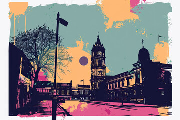 Risograph Artistic Riso Print Travel