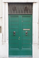 Green door