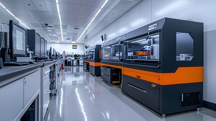 A research lab where Advanced Manufacturing processes are developed and tested
