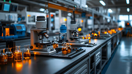 A research lab where Advanced Manufacturing processes are developed and tested