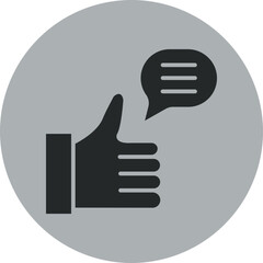 Fototapeta premium Feedback Icon Design