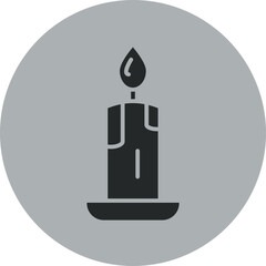 Candle Icon Design