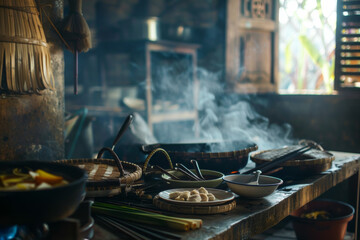A different angle of a detailed multi-colored topographic map of Europe showing distinctive landforms and elevation changes.