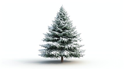 Fototapeta premium christmas tree isolated