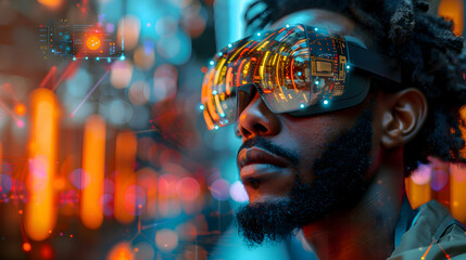A teacher using augmented reality to explain complex concepts in a Tech-Enhanced Education setting