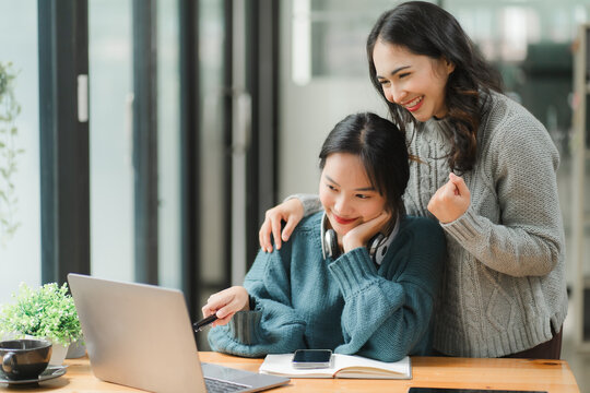 Shared Success: Mother and Daughter Celebrate Online Achievement