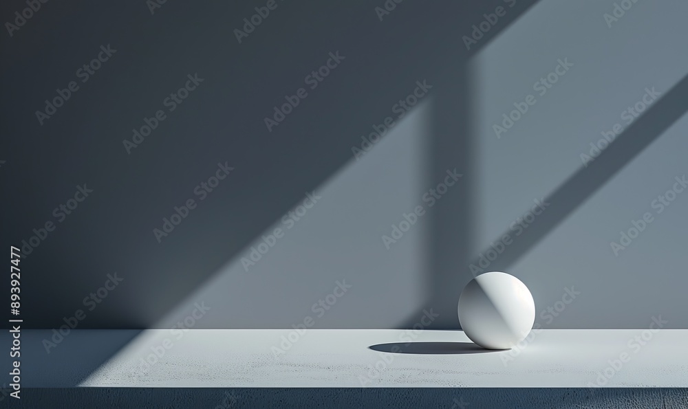 Poster minimalist photography focusing on shadows and light, capturing the essence of simplicity in everyda
