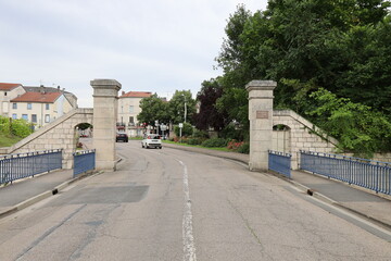 Vieille porte de ville, ville de Toul, département de Meurthe et Moselle, France