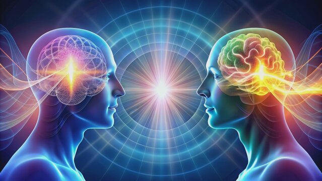 brain background with space for text