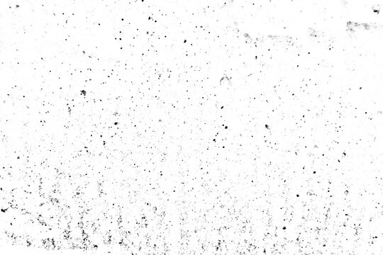 Textura grunge branca e preta. Esbo&ccedil;o abstrato para criar efeitos. Sujeira vintage, com efeito de desgaste para sobreposi&ccedil;&atilde;o. Design para fundos monocrom&aacute;tico. Poeira em forma de rabiscos.
