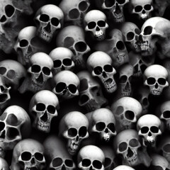 collage of skulls