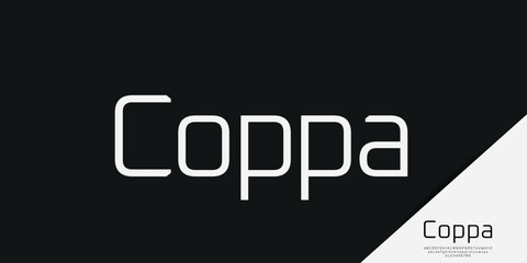 Elegant Vector Alphabet Letters Font - Classic Modern Serif Lettering for Minimal Fashion
