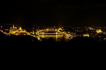 Budapest, Hungary's capital city, sits on the Danube River in Eastern Europe