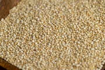 not cooked healthy quinoa porridge grains