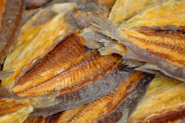 Pile Of Smoked Fish