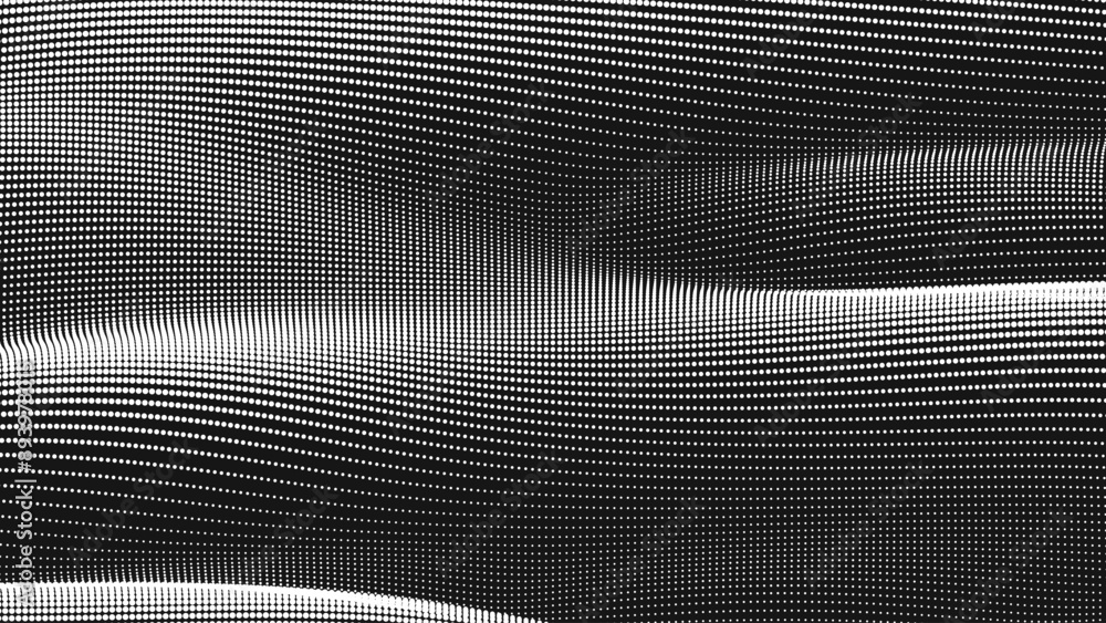Poster point wave smooth texture. abstract dot background. technological cyberspace background.