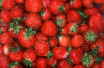 A Group Of Strawberries