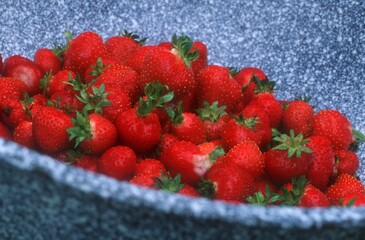 Strawberries In A Bowl