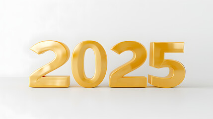 2025 on white background 