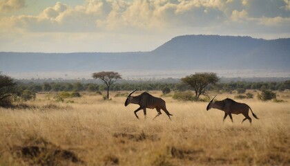 Naklejka premium アフリカの野生動物たち