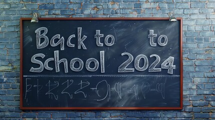 Fototapeta premium A chalkboard with the words 