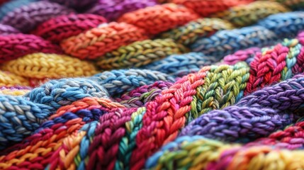 DIY and handcrafted knitting